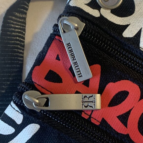 Robin Ruth Barcelona Crossbody Bag With Adjustable Strap & Zipper Pockets Small - Picture 5 of 7